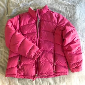 LLBean down coat